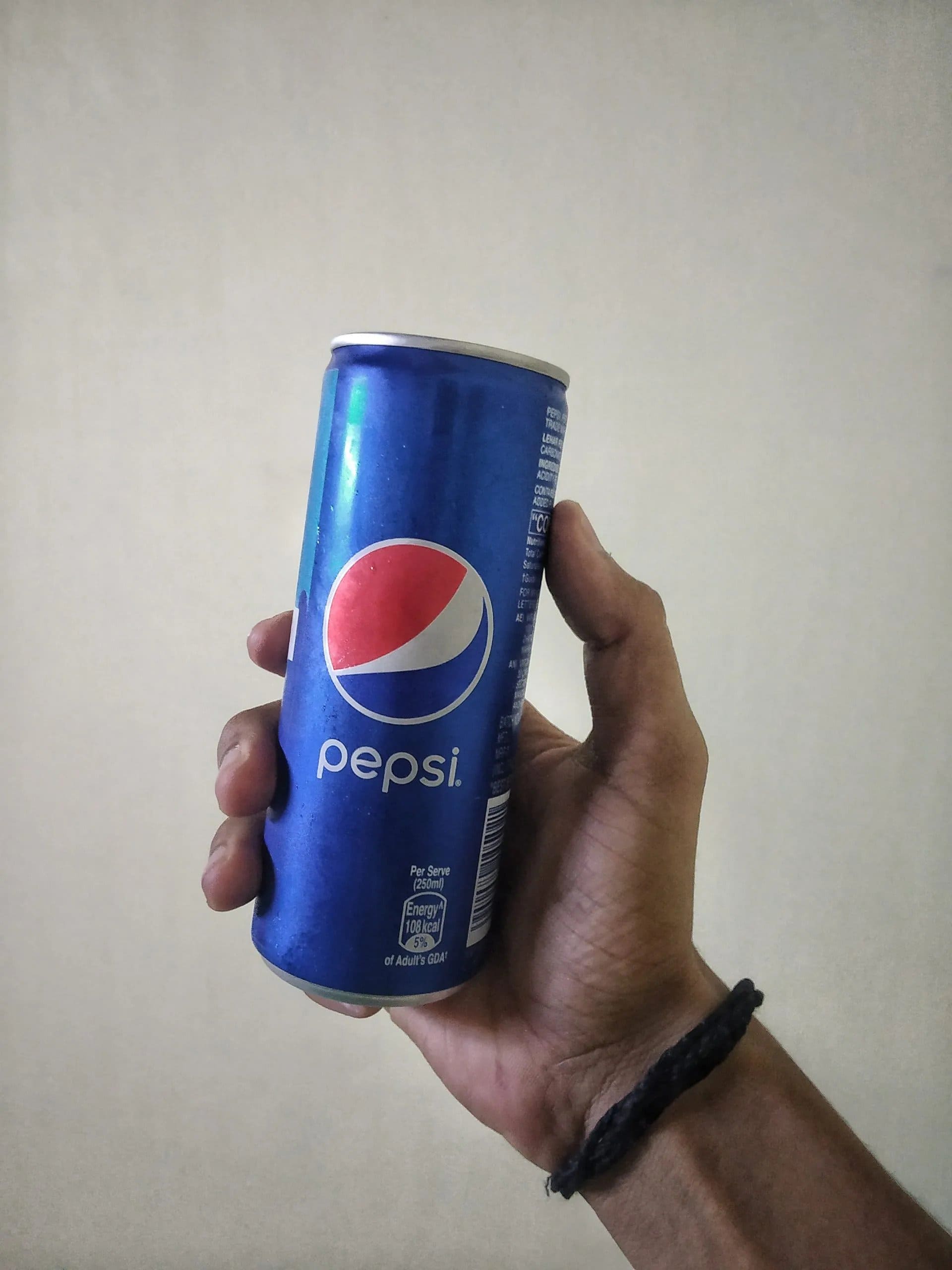 pepsi on hand