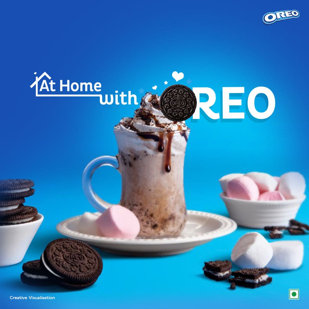 #AtHomewithOreo campaign