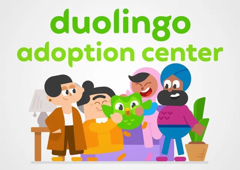 duolingo adoption-center