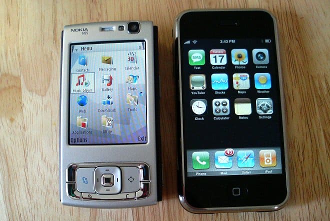 iphone vs nokia