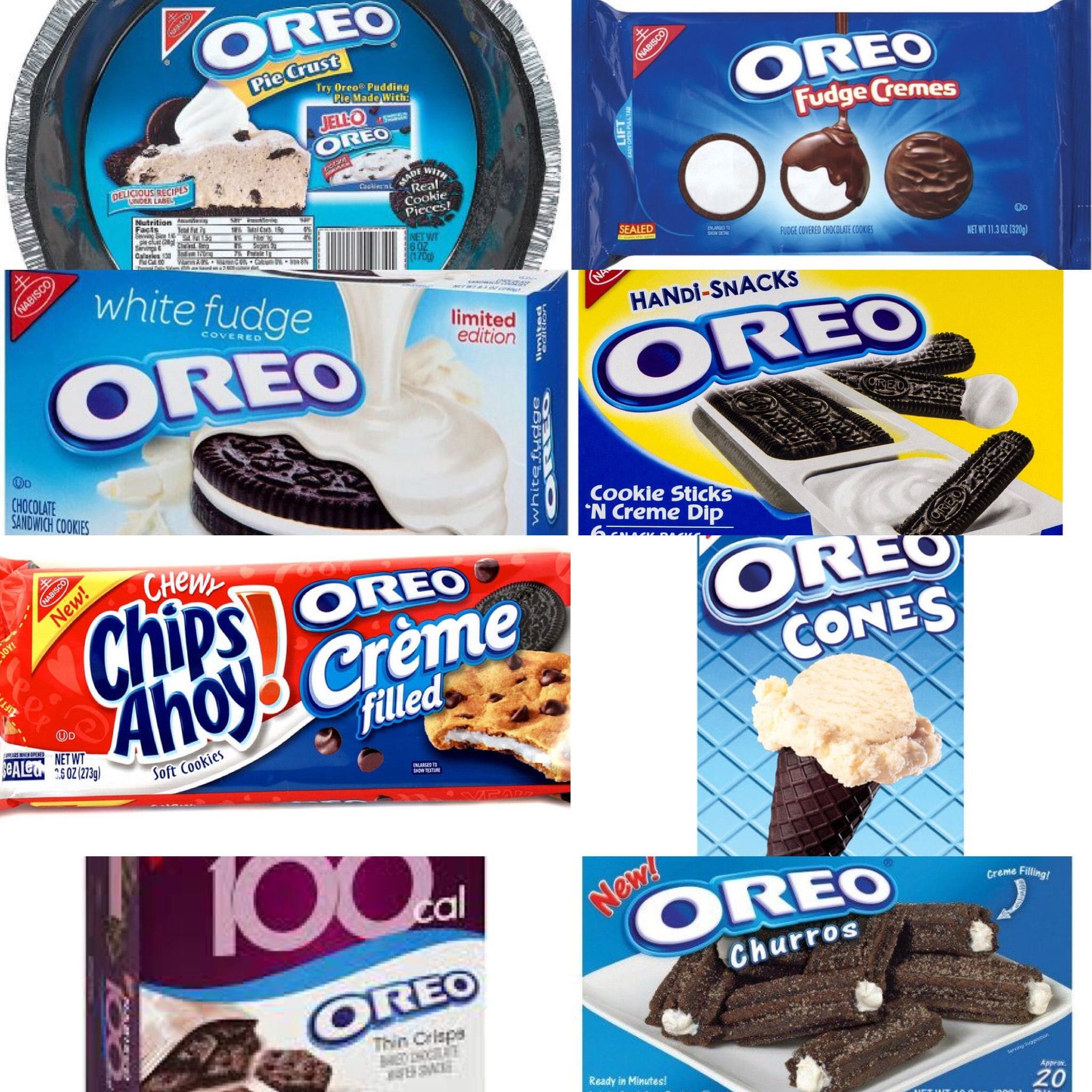 oreo products